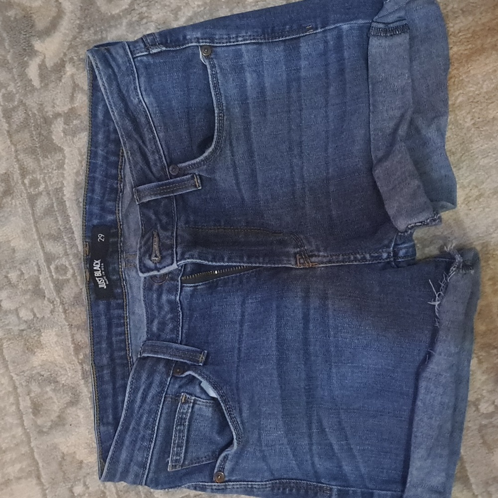 Just black brand Jean shorts